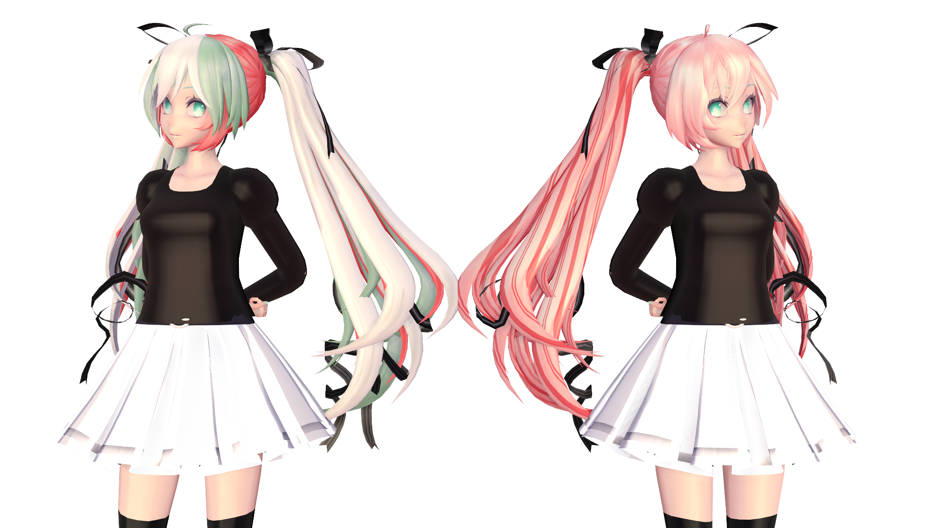 Mmd model. Ммд tda. mmd hair. аниме волосы ммд.