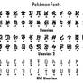 Pokemon Unovian Fonts