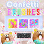 Confetti Brushes