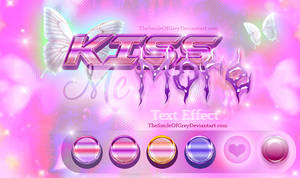 KISS ME MORE - TEXT EFFECT ASL | TheSmileOfGrey