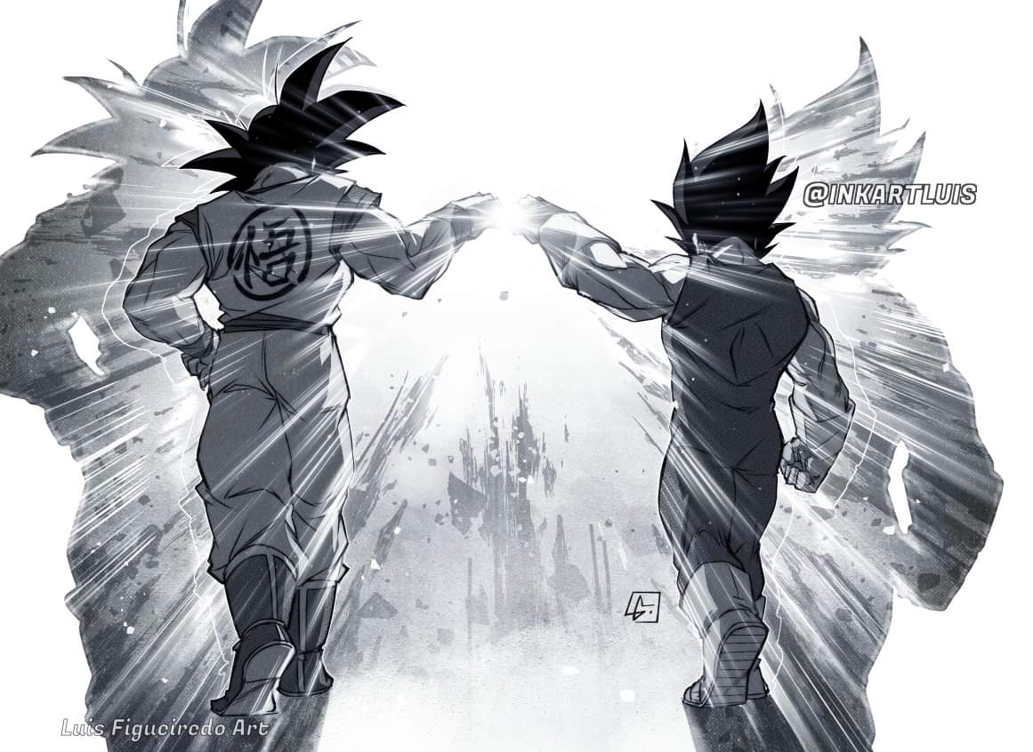 Goku & Vegeta fist bump  Anime dragon ball super, Dragon ball, Anime  dragon ball