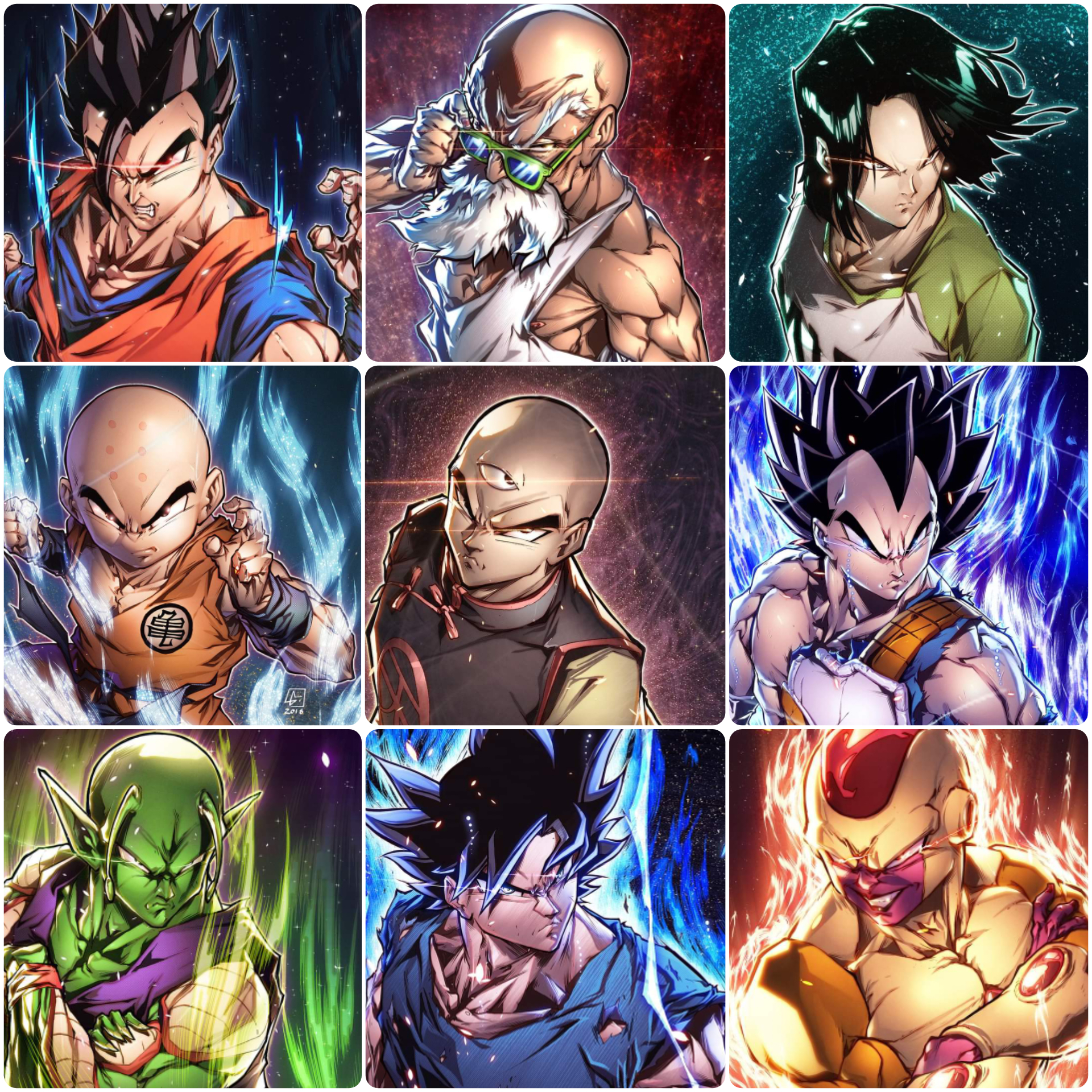 Top 10 Greatest Dragon Ball Z Characters by HeroCollector16 on DeviantArt