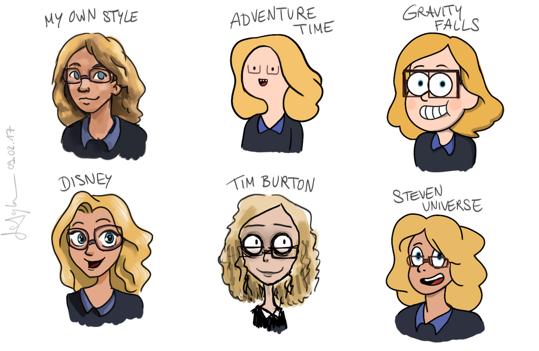 Drawing Style Challenge By Leinnon On Deviantart