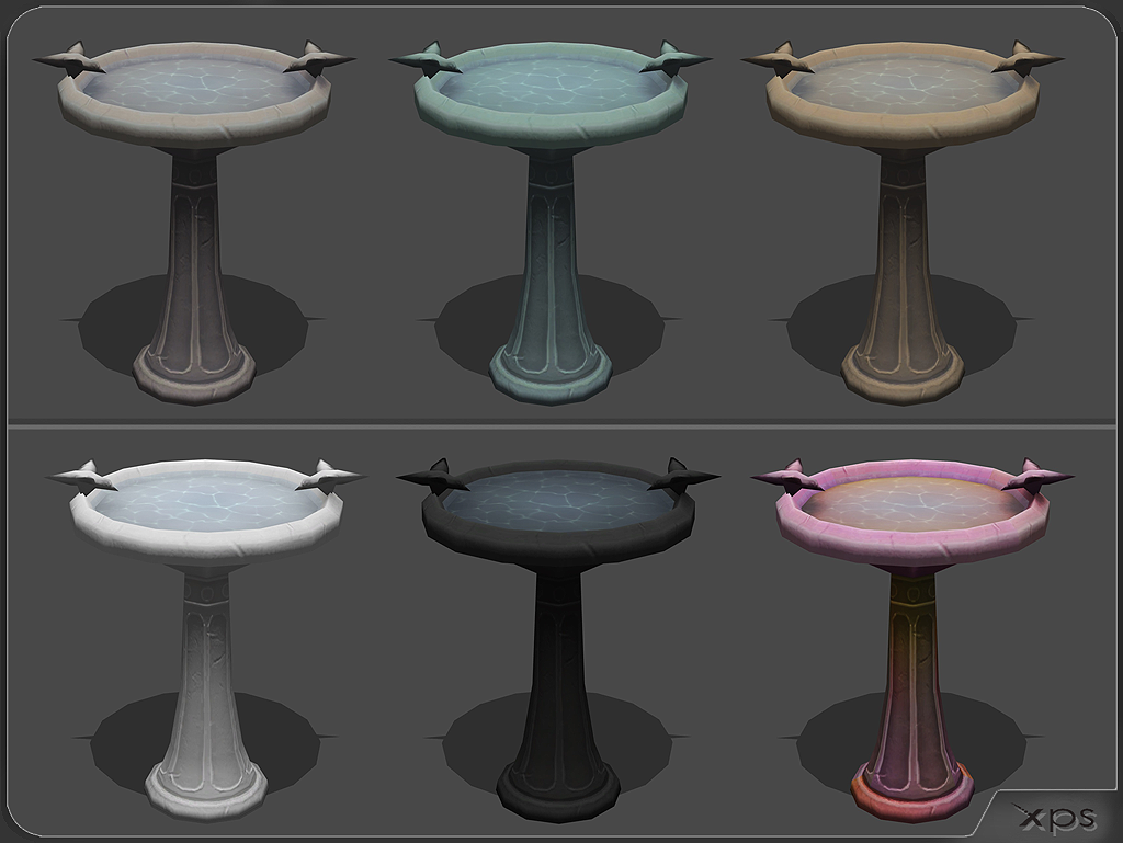 Birdbath v.2 by aleksiszet by aleksiszet on DeviantArt