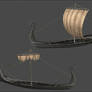 Viking boat by aleksiszet