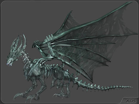 Spectral Dragon by aleksiszet
