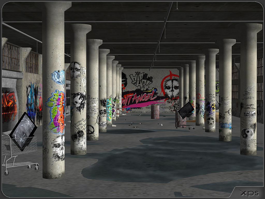 Abandoned warehouse by aleksiszet by aleksiszet on DeviantArt