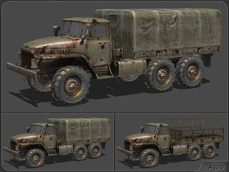 Military Truck Rusty by aleksiszet