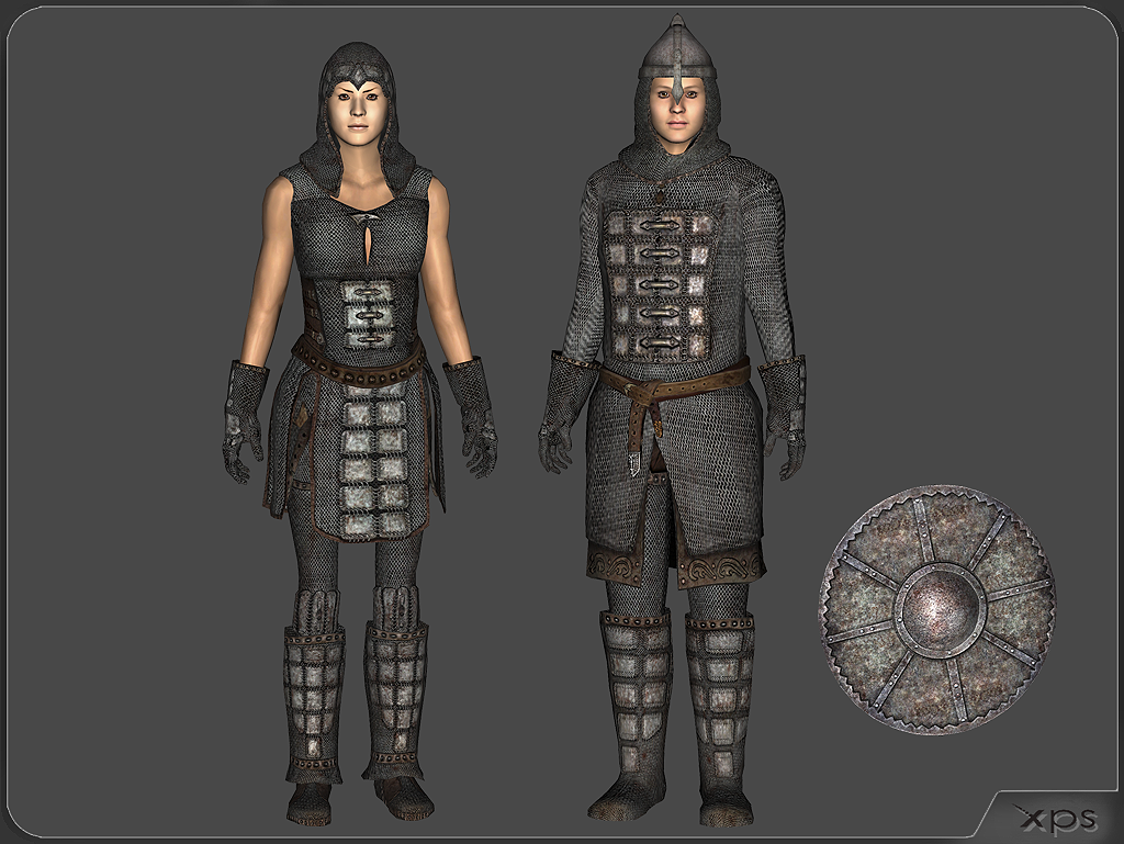 Chainmail Armor by aleksiszet by aleksiszet on DeviantArt