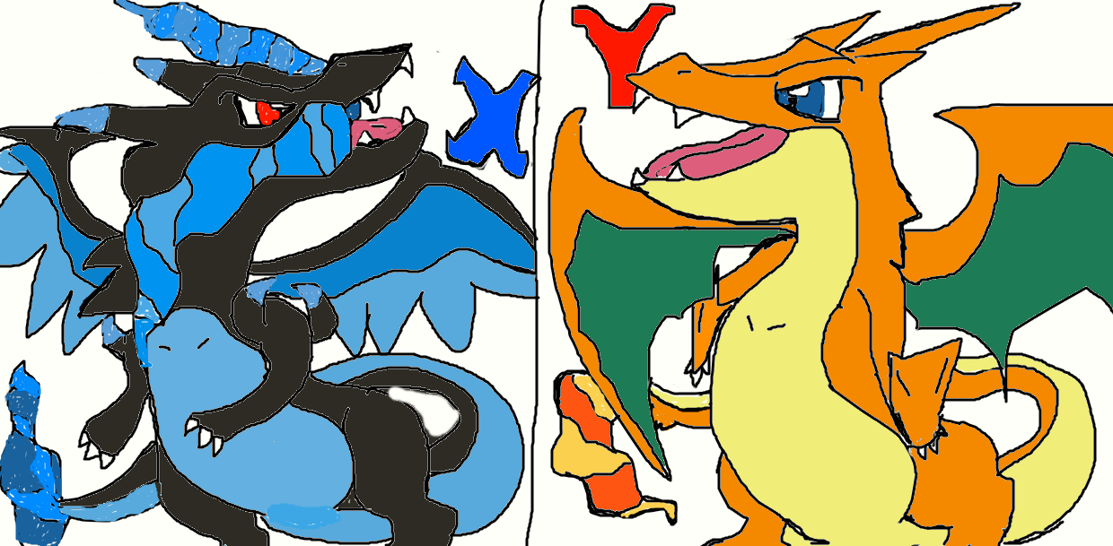 Shiny Mega Charizard Y  Pokemon charizard, Pokemon, Pokemon manga