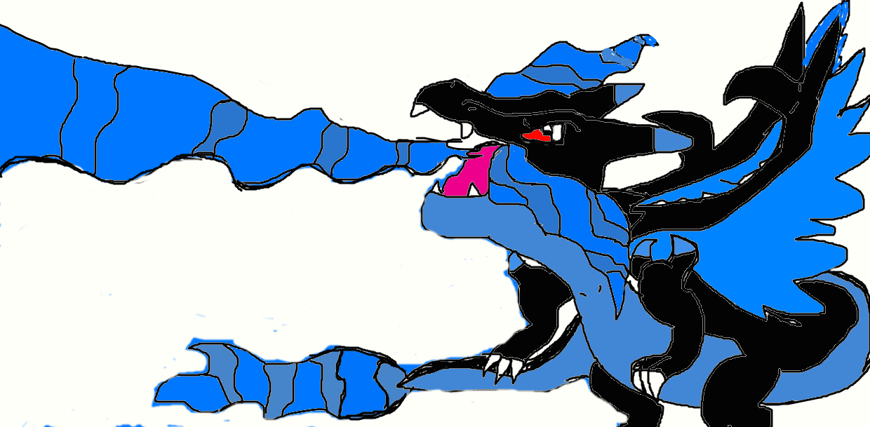 pokemon mega charizard x by celebi64 on DeviantArt
