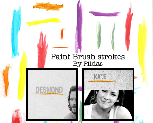 Paint Brush Strokes