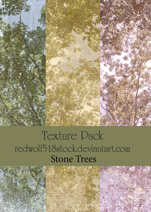 Stone Trees Texture Pack by redwolf518stock on DeviantArt