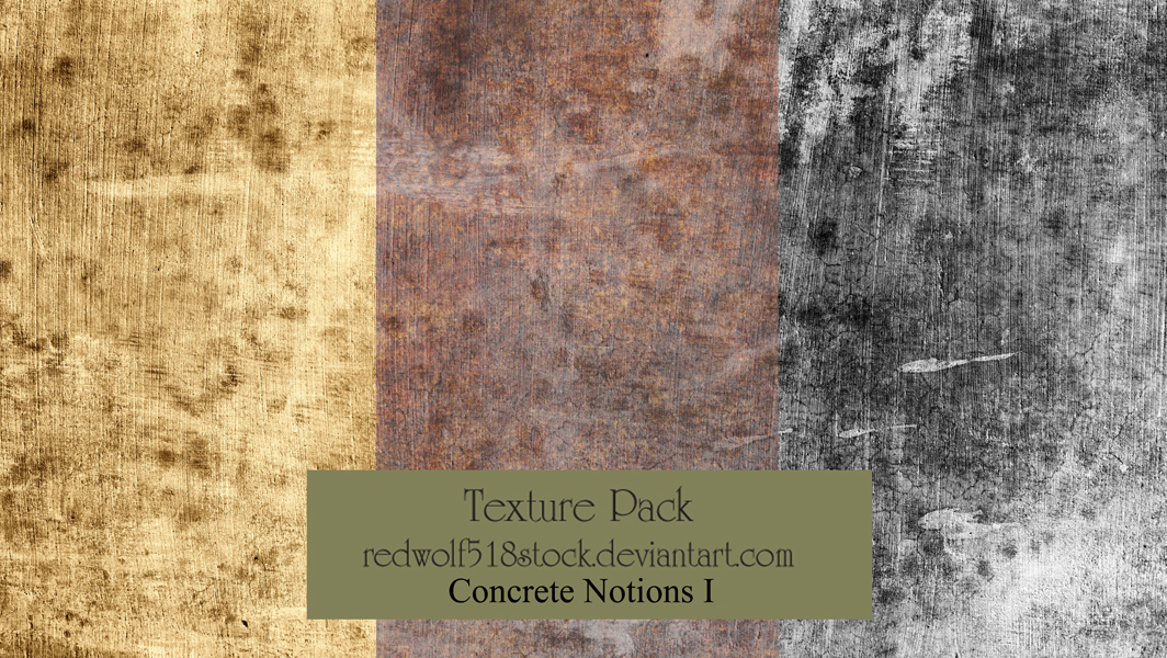 Concrete Notions Texture Pack I