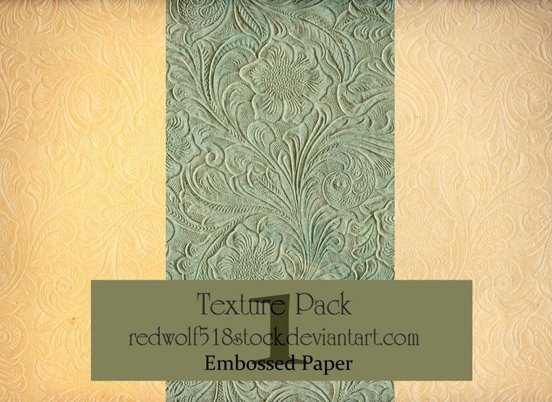 Embossed Paper Texture Pack 1