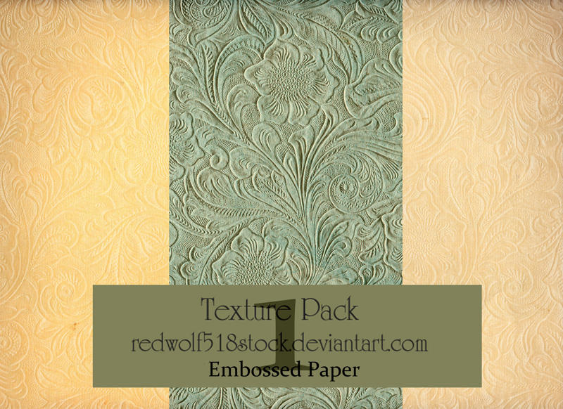Embossed Paper Texture Pack 1 by redwolf518stock on DeviantArt