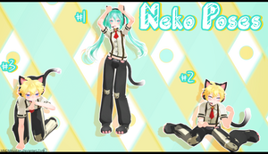 .:: MMD - Neko Pose Pack ::. DL