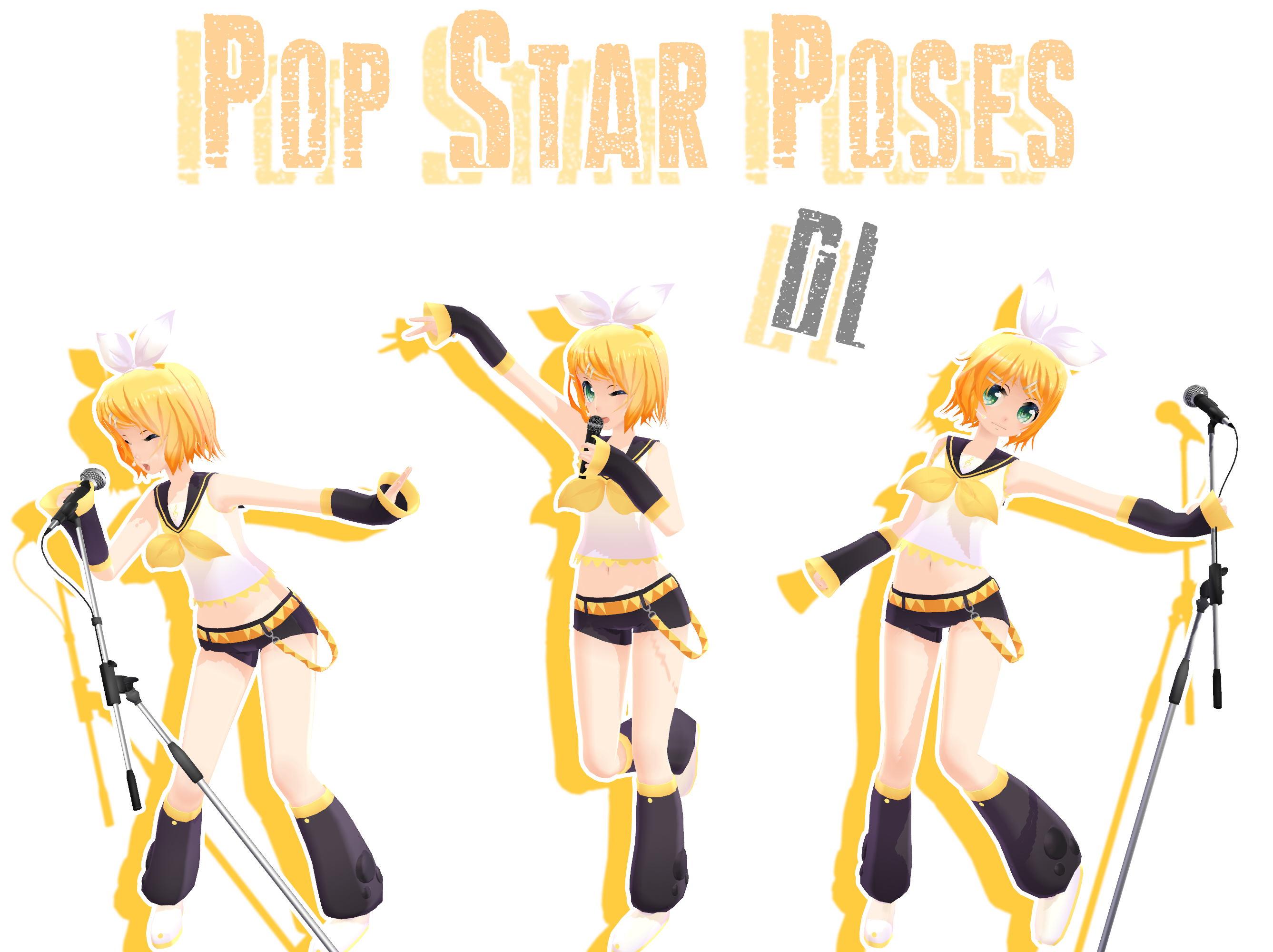 .:: MMD Pop star poses ::. DL