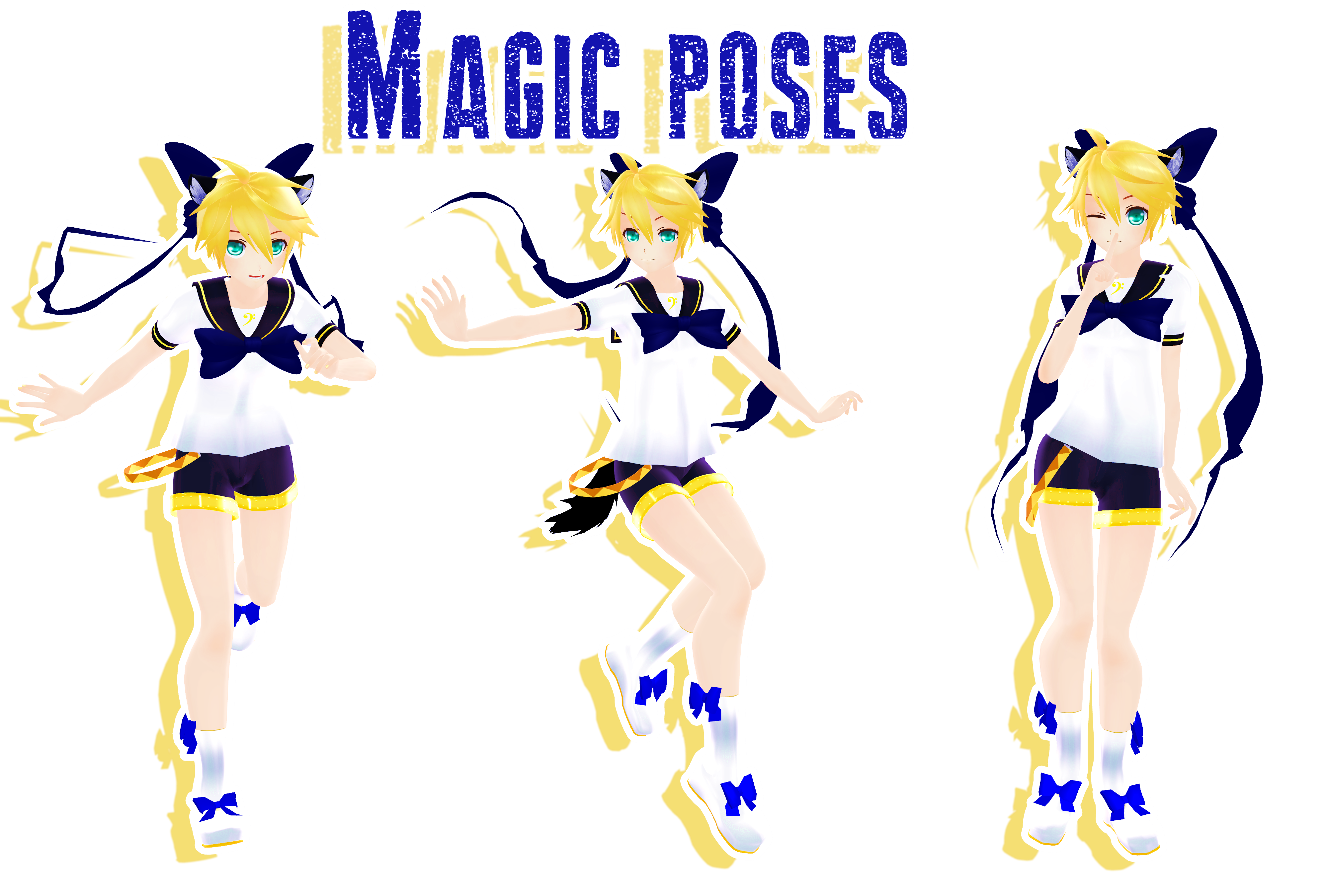 MMD - magic poses DL