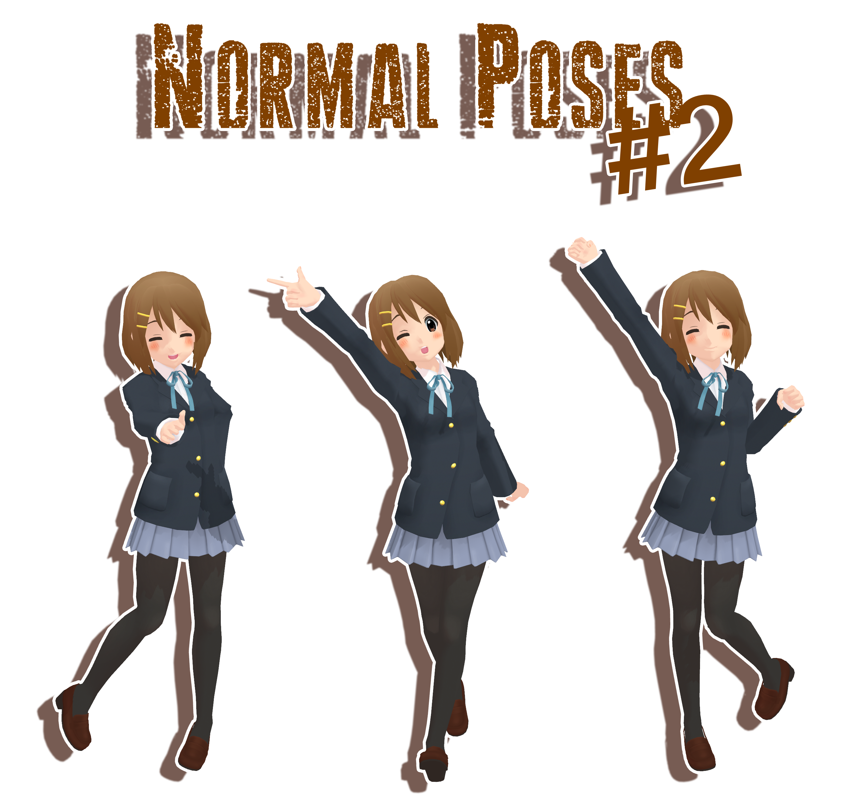 MMD - normal poses#2 DL