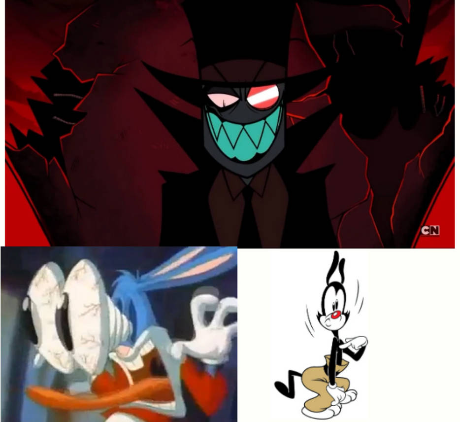 Cartoon All Stars Buster and Yakko vs Black Hat by Gojira012 on DeviantArt