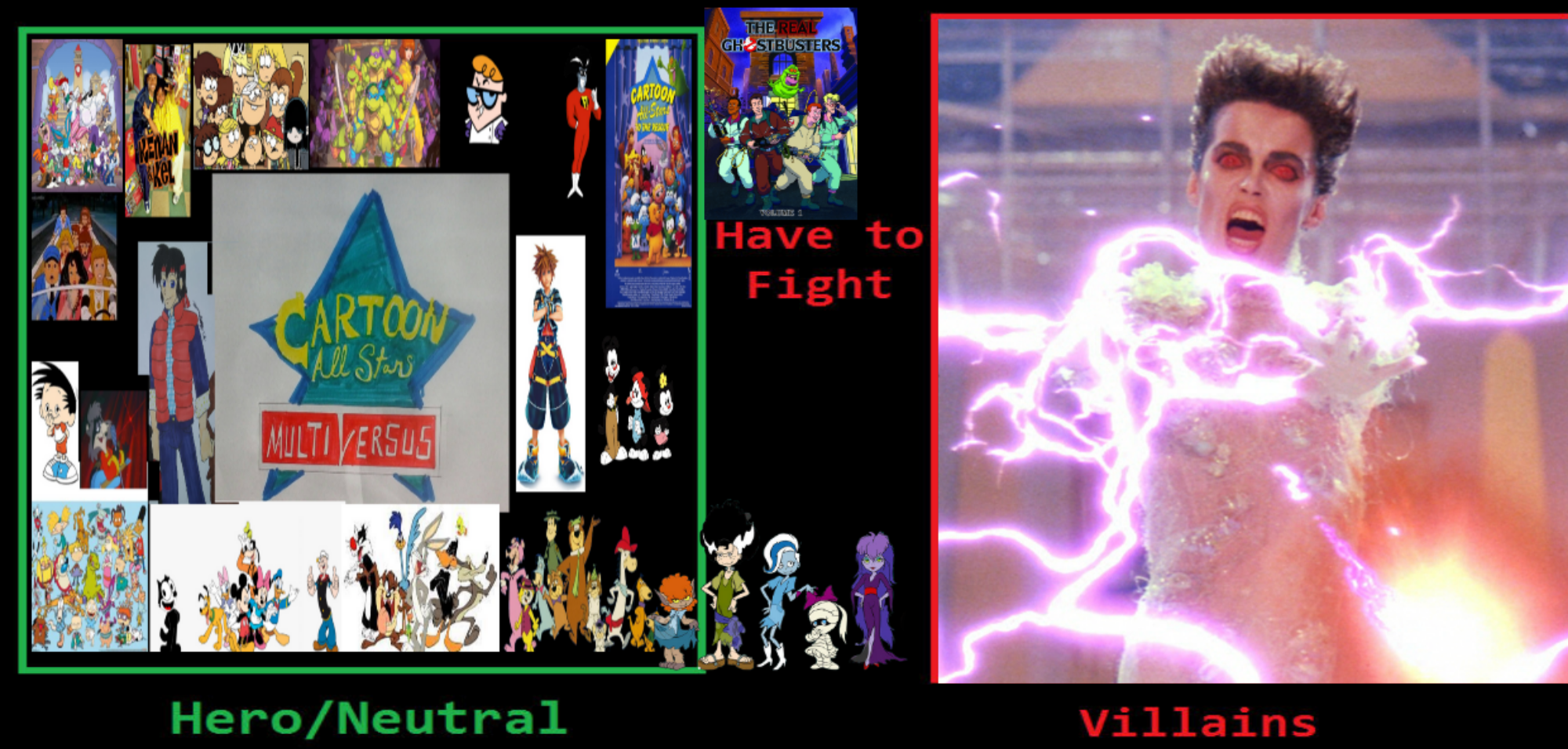 Cartoon All Stars vs Gozer The Gozerian by Gojira012 on DeviantArt