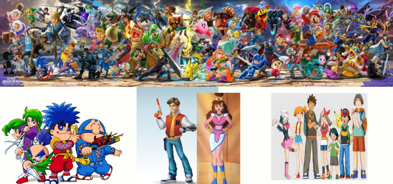 Carton All Stars Captain N + the SuperSmash Bros. by Gojira012 on ...
