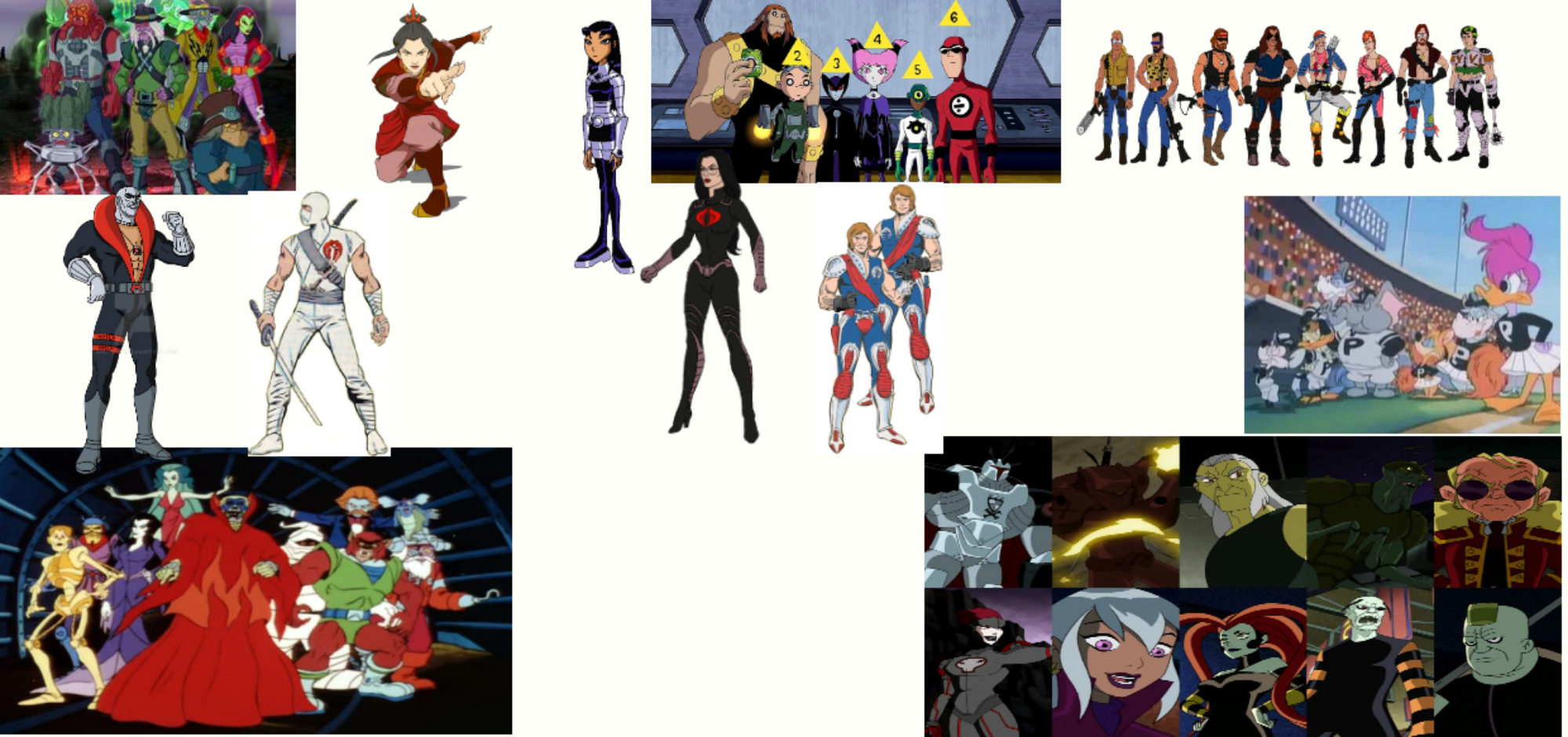 Cartoon All Stars Attack squad D by Gojira012 on DeviantArt
