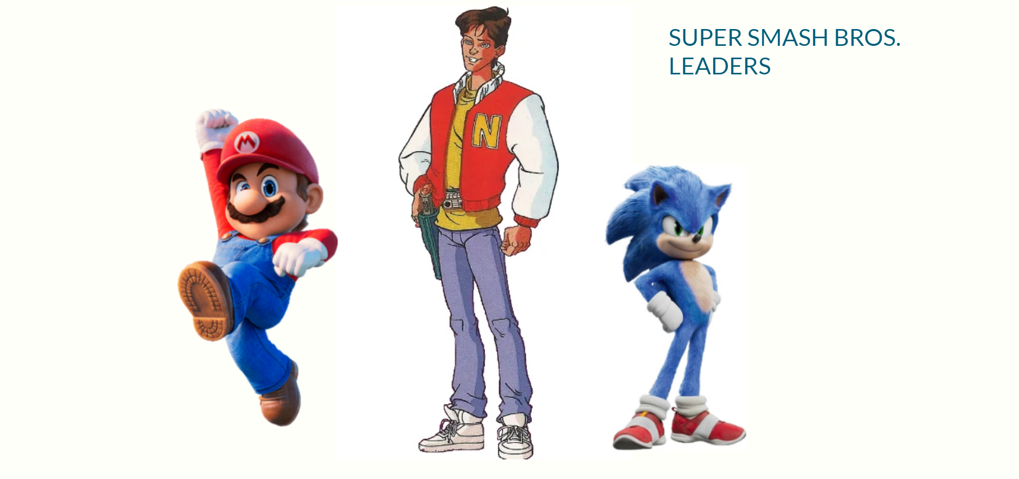 Captain N and Super Smash Brothers top Leaders by Gojira012 on DeviantArt