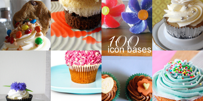 Cupcake Icon Bases 1