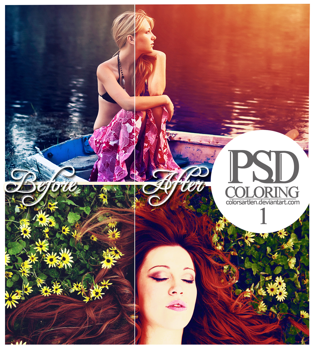 PSD Coloring [1] by colorsartlen on DeviantArt