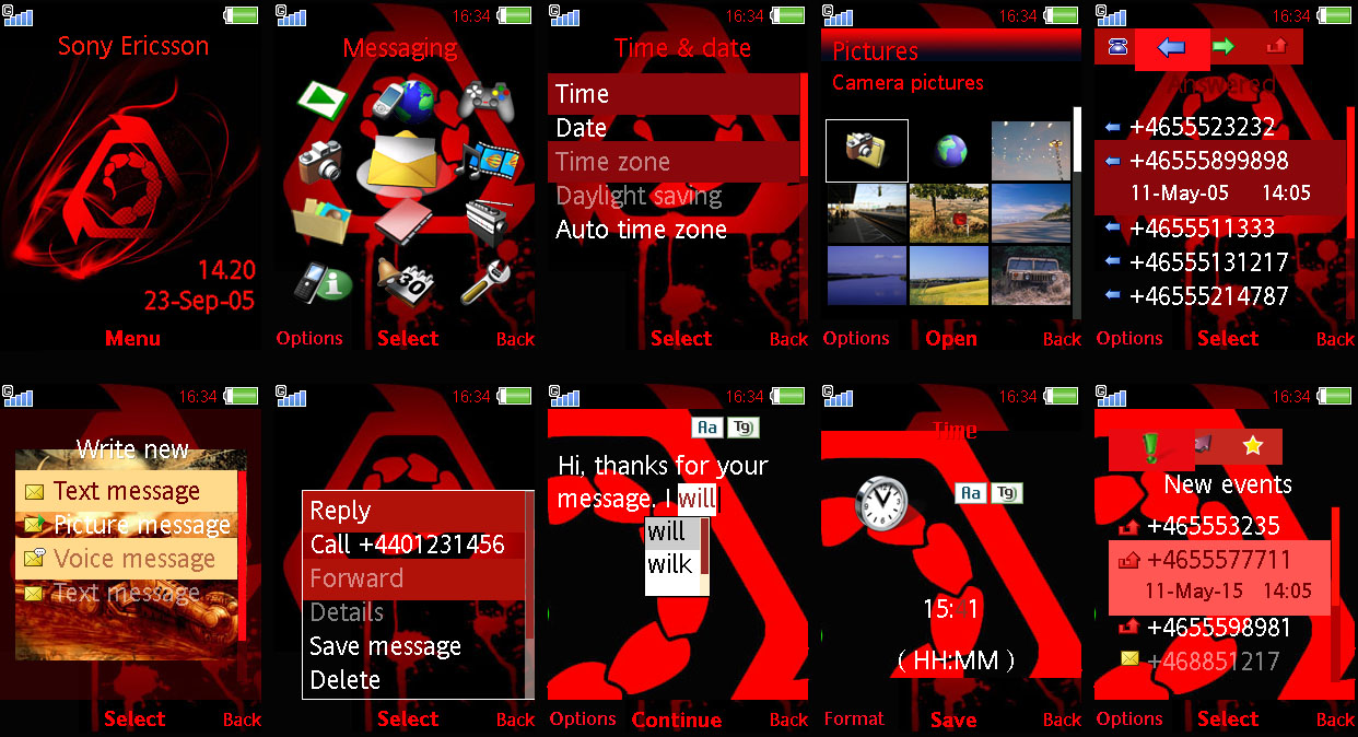 Nod theme for K580i