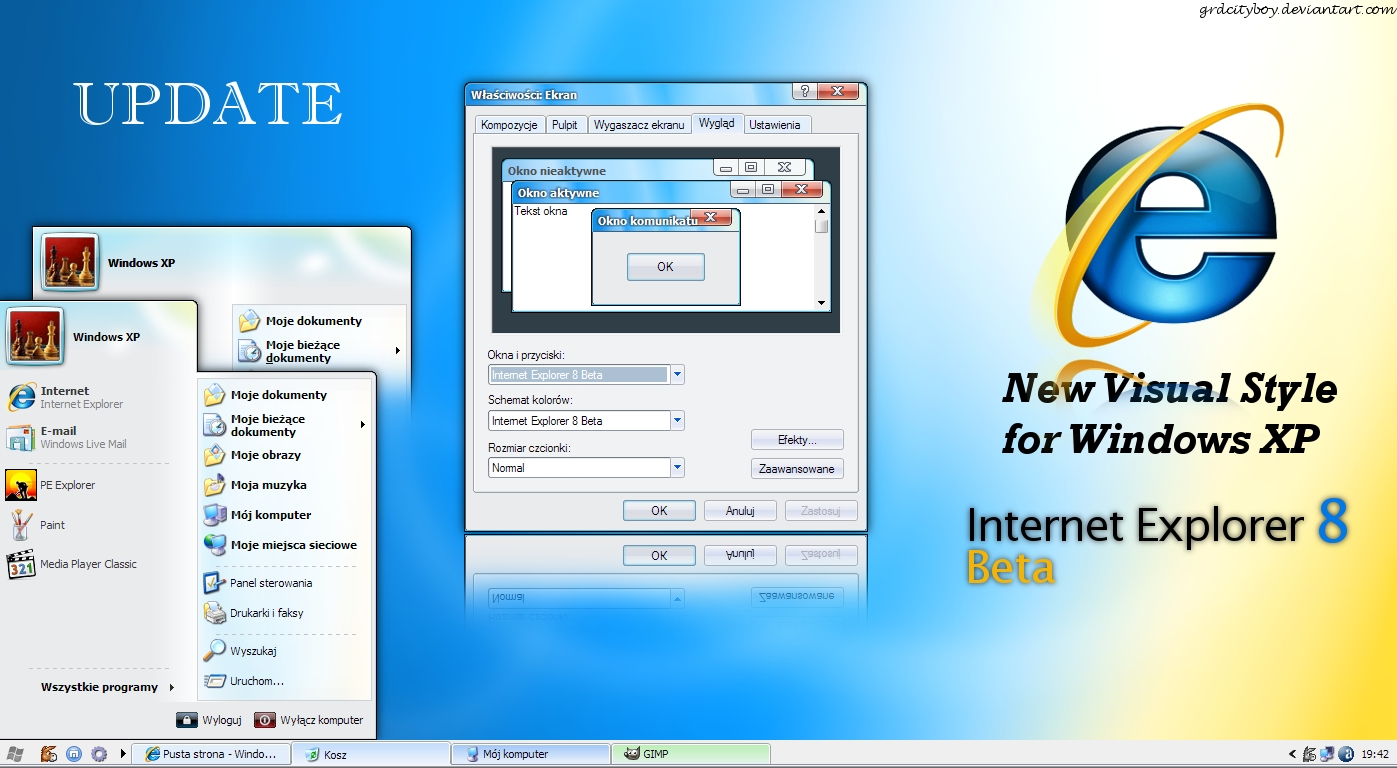 IE 8 Beta VS Update