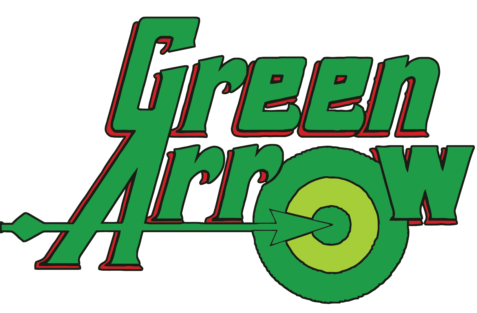 80's Green Arrow Logo (Vector)