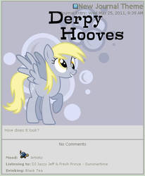 Free Derpy Hooves Journal Skin