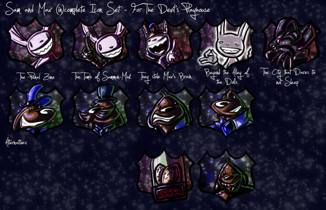 The SnM Incomplete Icon Set by Ginny-N on DeviantArt