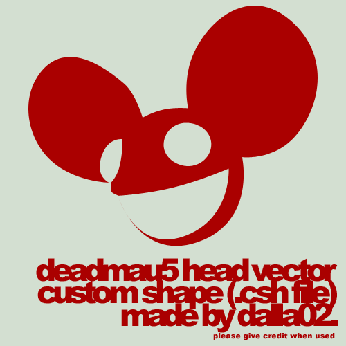 deadmau5 Head Vector