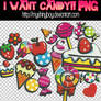 I Want Candy PNG