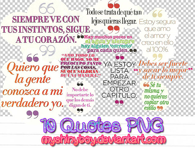10 Quotes PNG