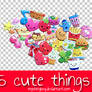 25 Cute Things PNG