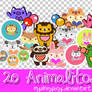 20 Animalitos PNG