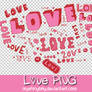 Love Text PNG