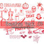 Brushes Pack .03 - Halloween