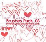 Brushes Pack .08 - Happy Valentines Day