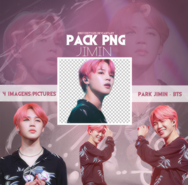 PACK PNG #1 PARK JIMIN - BTS