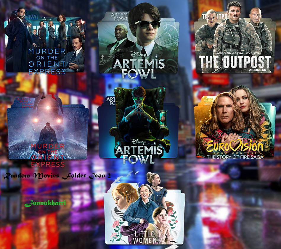 Random Movies Folder Icon by JunnuBhai on DeviantArt