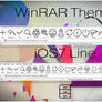 iOS7 Line WinRAR theme