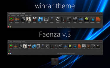 Faenza v.3 WinRAR theme