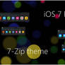 iOS 7 Flat 7-Zip theme