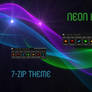 Neon Flat 7-Zip theme